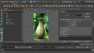 Maya Tutorial:  How to use the revolve tool