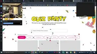 screwing around with BuzzFeed Quiz Party