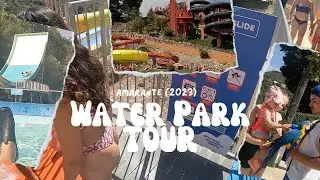 All Waterslides at Amarante Water Park - Full Tour 2023 #waterpark