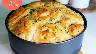 ДОМАШНИЙ ХЛЕБ В ДУХОВКЕ😍 Как испечь чесночный хлеб? Простой рецепт.