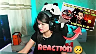 Krutika Reaction Mamba Got Emotional on Goldy bhai 🥺@KrutikaPlays @8bitMAMBA