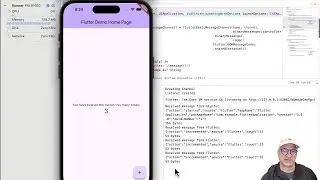 Bidirectional messaging between ios and Flutter