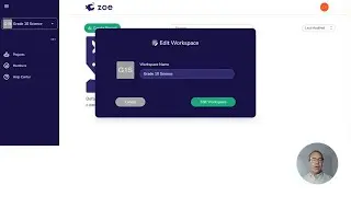 Web Dashboard - Workspaces - Editing A Workspace