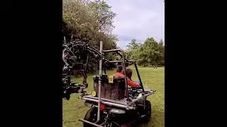 Tracking vehicle shooting on ATV with Raptor Z arm