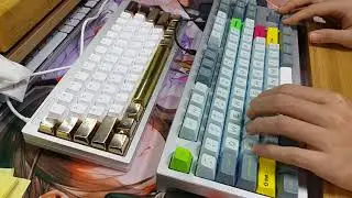 gateron brown silent keyboard aluminum housing lubrication
