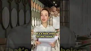 А вы тоже пьёте on the rocks ? 😀 #английский #learnenglish #shorts