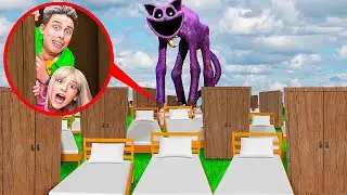Hide-and-seek in closets and under beds from MONSTER Challenge!