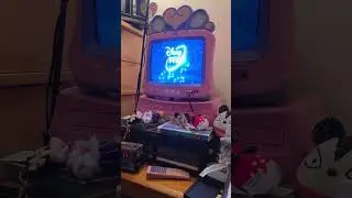Disney DVD Intro on a Disney Princess CRT TV 