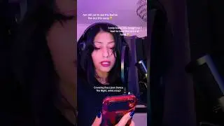 Covering @dualipa Dance The Night. 🎤 #trending #music #barbie #cover #singer #barbievideo #viral
