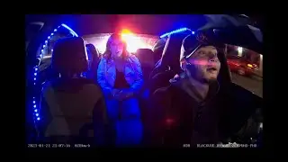 Pulled over and 2 passengers puke at the same time 👮‍♀️🤮🤢🤣