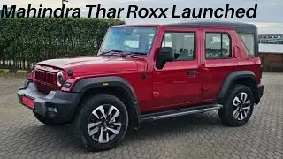 Mahindra Thar Roxx Launched | Aug 15, 2024 | Kochi, India
