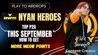 Meow Airdrop Nyan Heroes Paano makakuha ng Points Kahit di ka maglaro