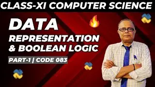 Data Representation & Boolean Logic | Class 11 | Part-1