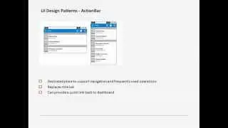 What are the UI Design Patterns