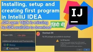 Installing and creating first program in IntelliJ IDEA latest version || Mayank Codes