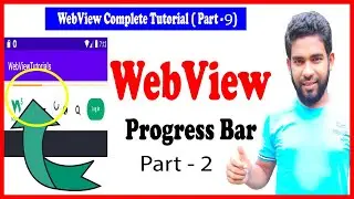 webview progress bar android studio || WebView with Progress Bar in Android
