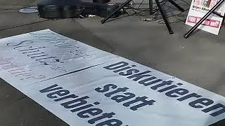 Demo Daniele Ganser Veranstaltungsabsage Dortmund