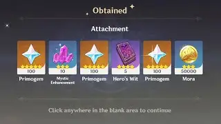 300 Primogems Code From 1.3 Livestream Global Limited time !!!