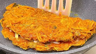 밀가루NO! 바삭바삭! 쫀득쫀득! 튀김보다 맛있는 초간단 영양 별미! 고구마와 김치의 환상의 궁합 레시피! 노밀가루 요리