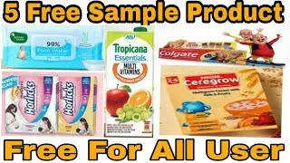 5 Free Sample Product||Free Sample From Lybrate||Colgate Free|| Baby Wipes Horlicks Ceregrow Juice.