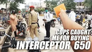 INTERCEPTOR 650 TAPPET ISSUE | CAUGHT BY POLICE FOR EXHAUST CHECKING | DAILY OBSERVATIONS 04