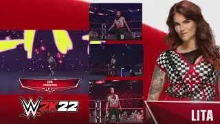 Lita Entrance WWE2K22