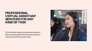 Hire Expert Virtual Assistant For Any Project or Any Kind Of Task | VA for Hire  | Virtual Assistant