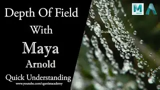Maya Depth Of Field Arnold Tutorial (Project Files Included)