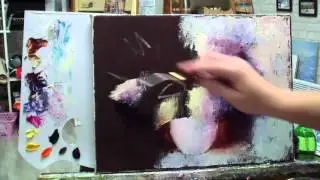 Алла Белопесоцкая урок живописи маслом