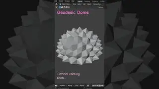 Geodesic Dome made in 