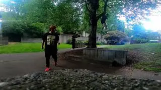 We went to a Parkour Jam