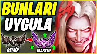 LİG ATLAMAK İÇİN EDİNMENİZ GEREKEN ALIŞKANLIKLARI GÖSTERDİM! (FULL ÖĞRETİCİ VLAD)