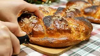 Russian CHRISTMAS Bread 🎄 Recipe for Spicy Yeast Dough for the Holiday 🌟