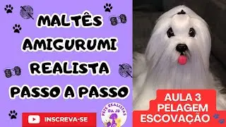 REALISTIC MALTESE AMIGURUMI STEP BY STEP