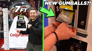 We Bought ANOTHER GIANT Gumball Machine In Las Vegas!
