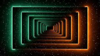NEON LIGHT MOVEMENT BORDER | GLOWING FRAME | UHD 4K BACKGROUND | ANIMATED | RAYS COLOR SCREEN |VFX