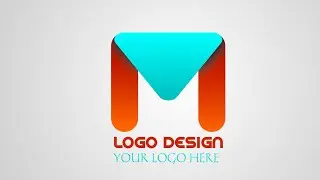 M Later Logo Design in CorelDraw | Professional Logo Design | RD Designer