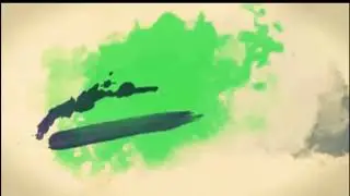 Transição Manchas de Tinta - Ink Drops Transition [Fundo Verde - Chroma Key]