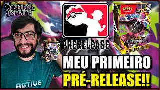 Minha Primeira Experiência no Pré-Release de ESCURIDÃO ABSOLUTA! | Pokémon TCG