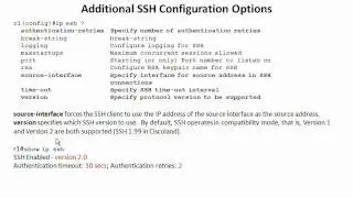 Configuring Secure Shell (SSH) On Cisco Devices - Part 4