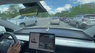 Tesla Autopilot Test July 30 2021 (highway & local)