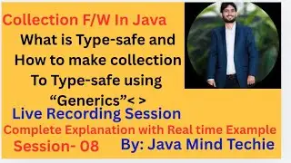 Collection in Java | How to make collection Type-safe using “Generics” | By Amit