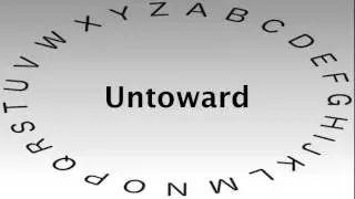 SAT Vocabulary Words and Definitions — Untoward