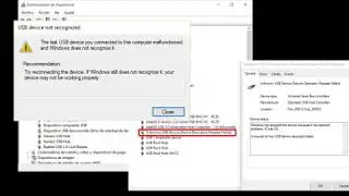 Solution Unknown USB device (Device descriptor request error).