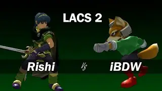 LACS 2 - WR2 - Rishi (Marth) vs iBDW (Fox)