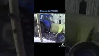 мтз 80 на дыбы