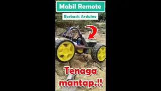 Mobil Remote Arduino | Tenaga mantap.!!