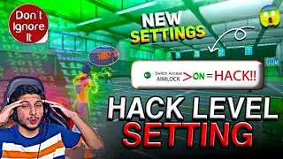 Brazilian 0% RECOIL settings 😯🇧🇷|Accessibility new SECRET HEADSHOTS settings ⚙️