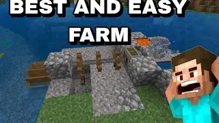 MINECRAFT BEST FARM / tutorial cerat mod Minecraft pe 1.19 +