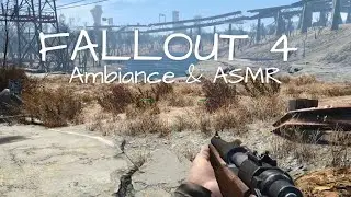 Let's Take a Walk in Fallout 4 - Ambiance ASMR (No Talking, In-Game Sound Only) #01